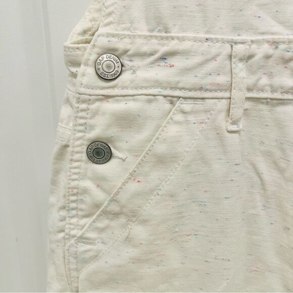 Gap Kids Girls' Shortall White Confetti Size XXL Regular - Picture 5 of 14